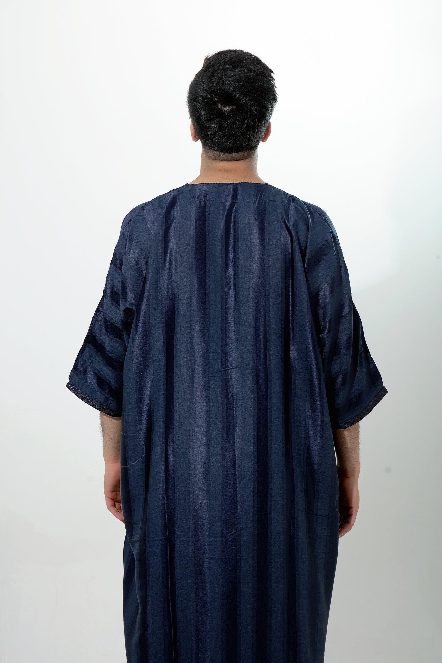 Navy blue Moroccan Thobe